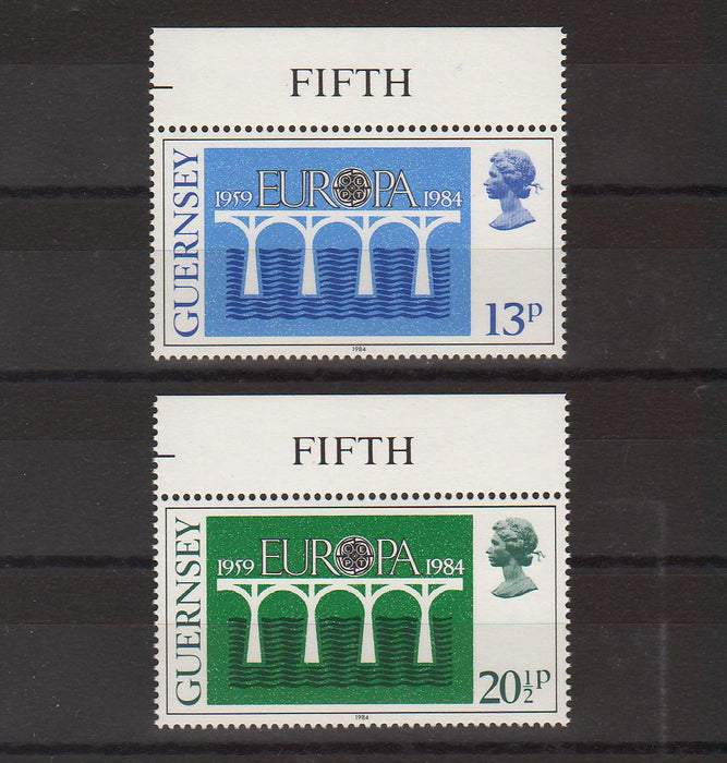 Guernsey 1984 EUROPA cv. 1.25$ (TIP A)