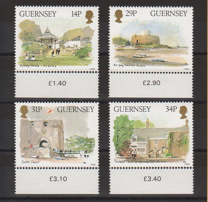 Guernsey 1986 Museums cv. 4.30$ (TIP A)