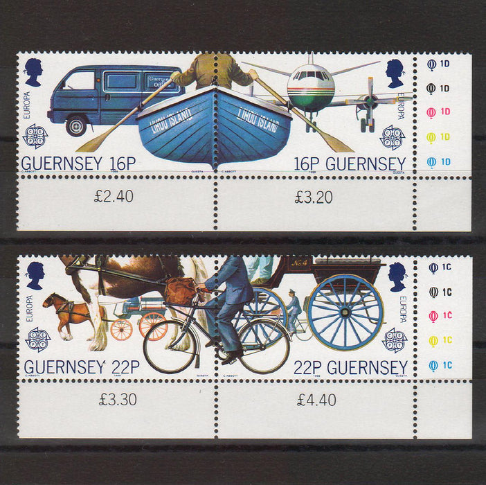 Guernsey 1988 EUROPA cv. 3.30$ (TIP A)