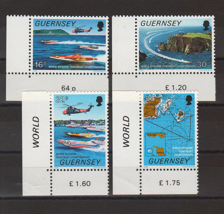 Guernsey 1988 World Offshore Powerboat Championships cv. 4.55$ (TIP A)