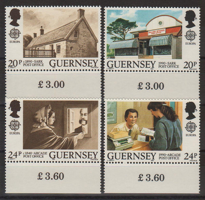 Guernsey 1990 EUROPA cv. 3.50$ (TIP A)