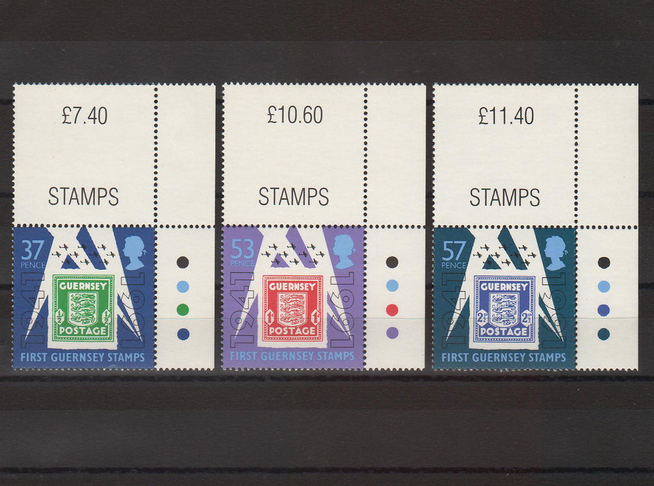 Guernsey 1991 Occupation Stamp No. N1 50th Anniversary cv. 5.85$ (TIP A)