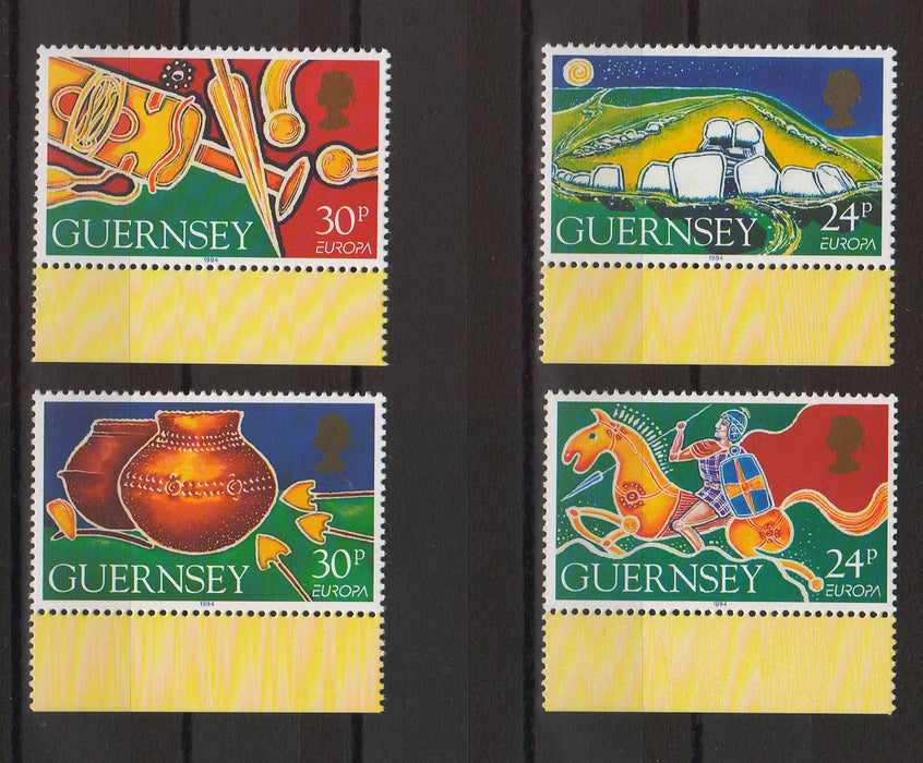 Guernsey 1994 Archeological Discoveries cv. 4.40$ (TIP A)