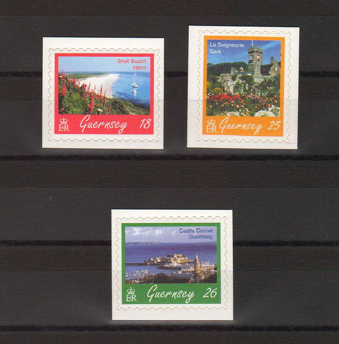 Guernsey 1997 Island Scenes Self Adhesive Stamps cv. 2.70$ (TIP A)