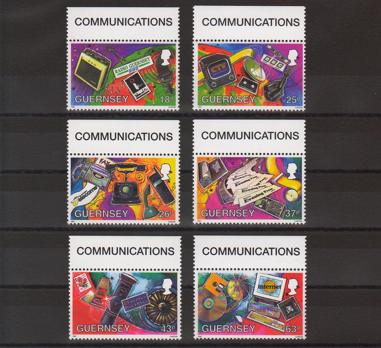 Guernsey 1997 Communications cv. 8.30$ (TIP A)