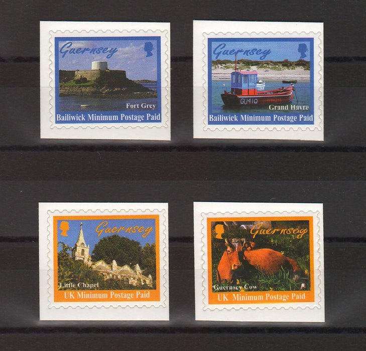 Guernsey 1998 Island Scenes Self Adhesive Stamps cv. 2.70$ (TIP A)