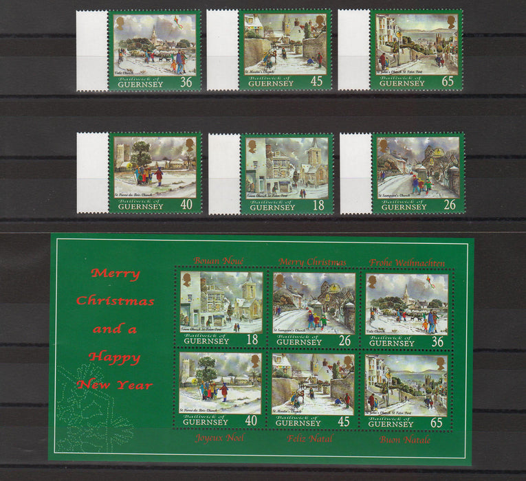 Guernsey 2000 Christmas cv. 18.20$ (TIP A)
