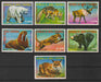 Equatorial Guinea 1977 North American Animals complet set of 7 - (TIP A) in Stamps Mall