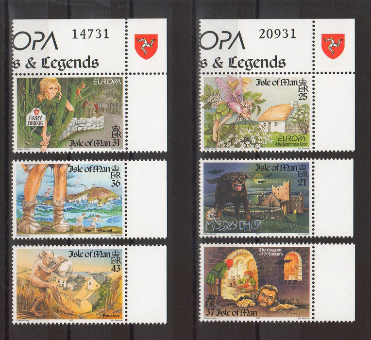 Isle of Man 1997 EUROPA Stories and Legends cv. 6.75$ (TIP A)