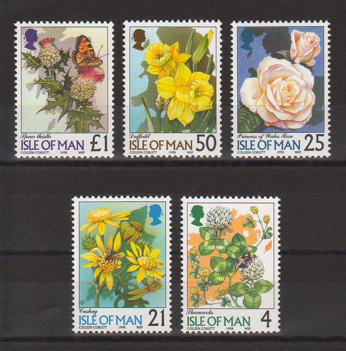 Isle of Man 1998 Flowers cv. 8.05$ (TIP A)