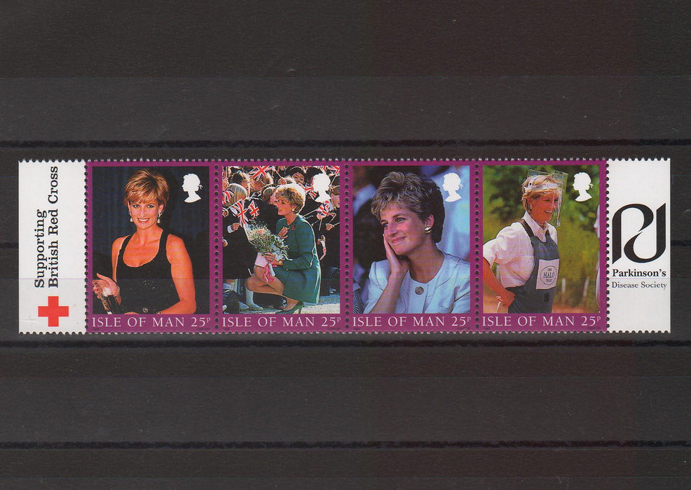 Isle of Man 1998 Diana Princess of Wales cv. 4.00$ (TIP A)