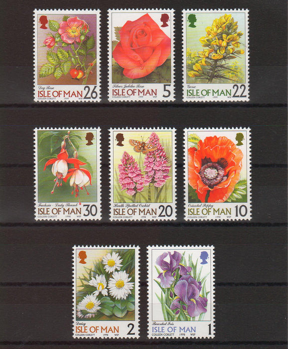 Isle of Man 1998 Flowers cv. 5.05$ (TIP A)