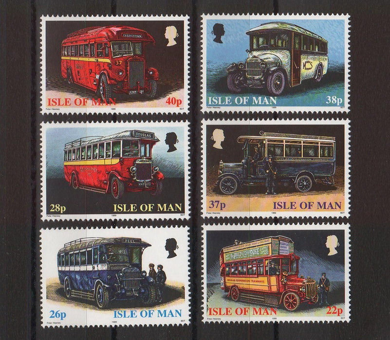 Isle of Man 1999 Manx Buses cv. 7.55$ (TIP A)