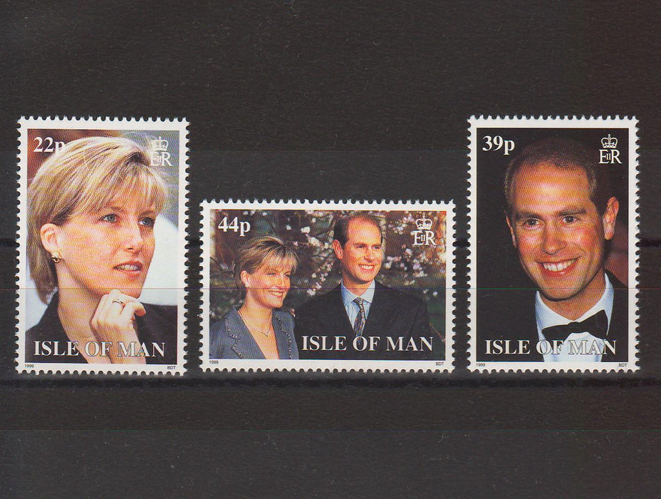 Isle of Man 1999 Wedding of Prince Edward and Sophie cv. 3.85$ (TIP A)