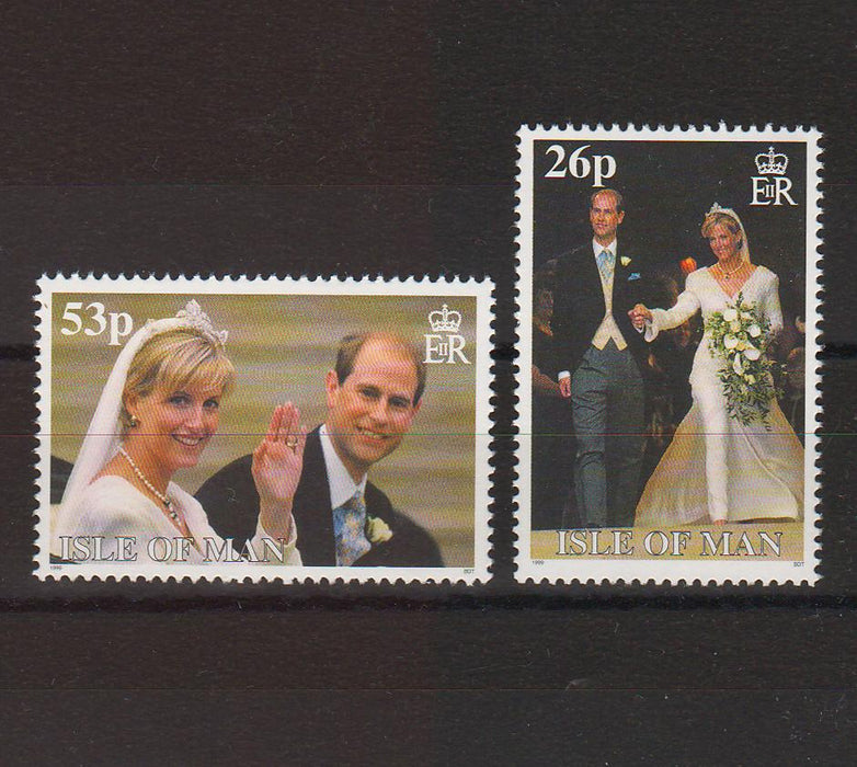 Isle of Man 1999 Royal Wedding Photos cv. 3.00$ (TIP A)