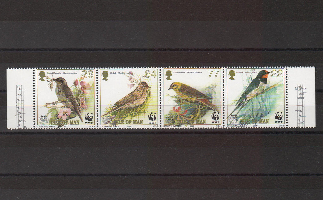 Isle of Man 2000 Song Birds cv. 8.50$ (TIP A)