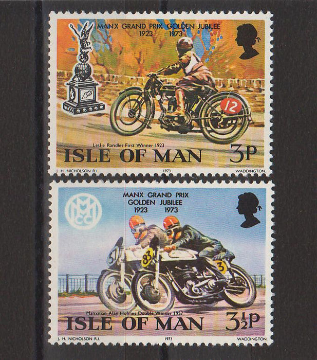 Isle of Man 1973 Manx Grand Prix Motorcycle Race 50th Anniversary cv. 0.5$ (TIP A)