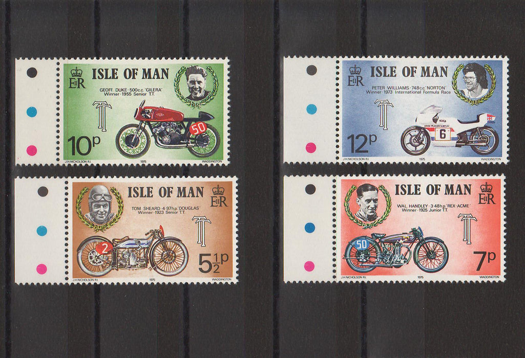 Isle of Man 1975 Tourist Trophy Motorcycle Races cv. 1.25$ (TIP A)