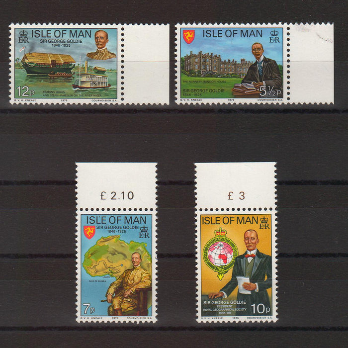 Isle of Man 1975 Sir George Dashwood Goldie-Taubman cv. 1.25$ (TIP A)