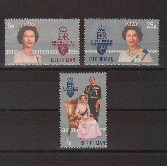 Isle of Man 1977 Elizabeth II and Arms of Man cv. 1.25$ (TIP A)