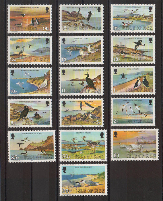 Isle of Man 1983 Marine Birds cv. 14.05$ (TIP A)