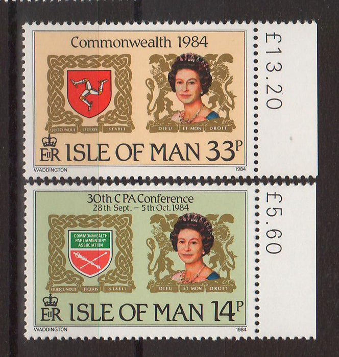 Isle of Man 1984 Elizabeth II cv. 1.75$ (TIP A)