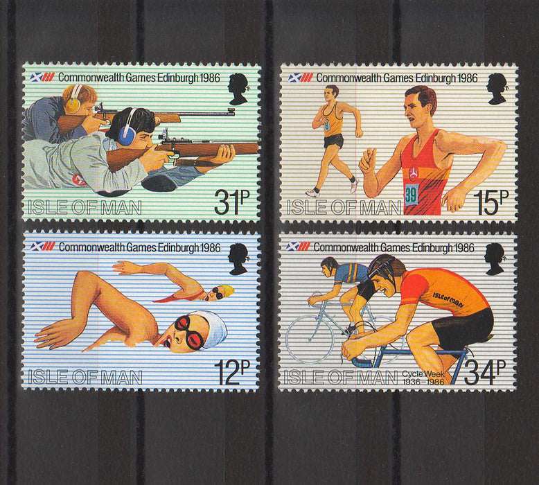 Isle of Man 1986 Commonwealth Games cv. 3.75$ (TIP A)