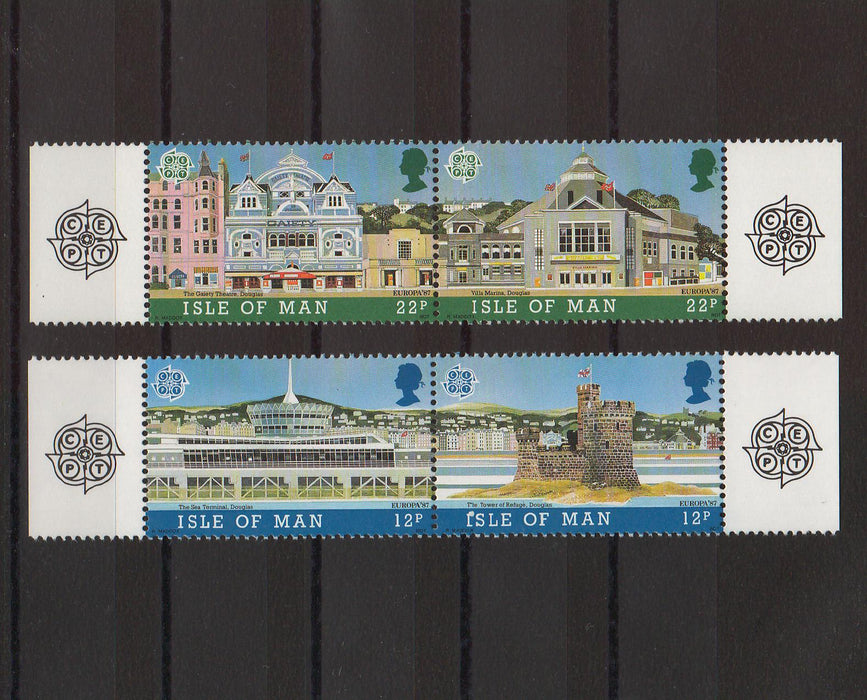 Isle of Man 1987 EUROPA Promenade Douglas cv. 3.30$ (TIP A)