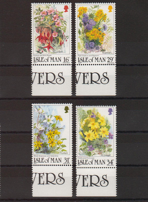 Isle of Man 1987 Wild Flowers cv. 4.35$ (TIP A)