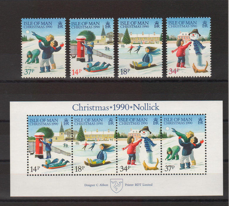 Isle of Man 1990 Christmas cv. 8.15$ (TIP A)