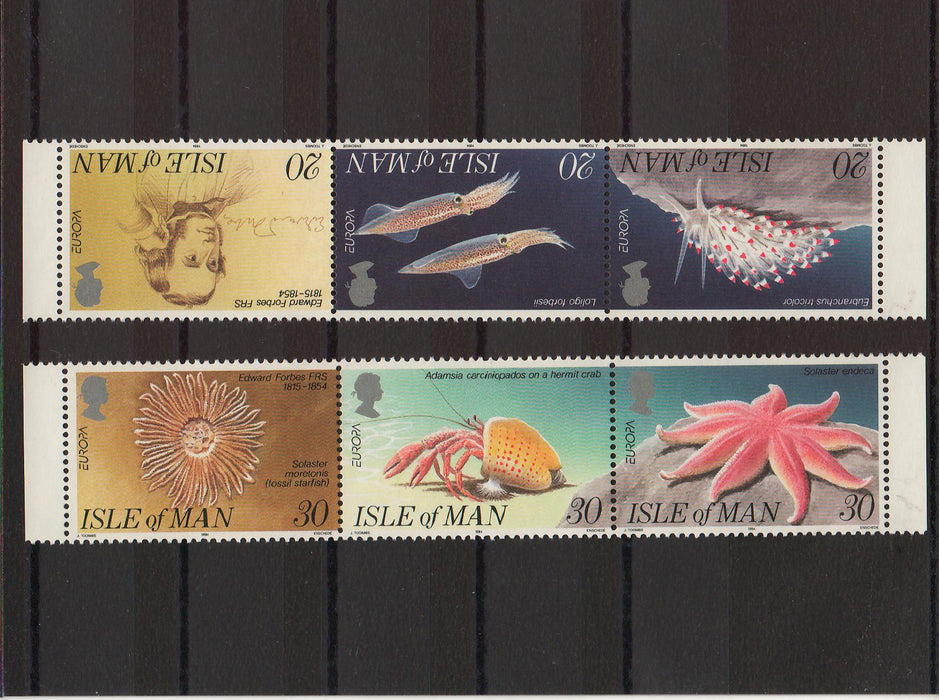 Isle of Man 1994 EUROPA Marine Life cv. 6.15$ (TIP A)