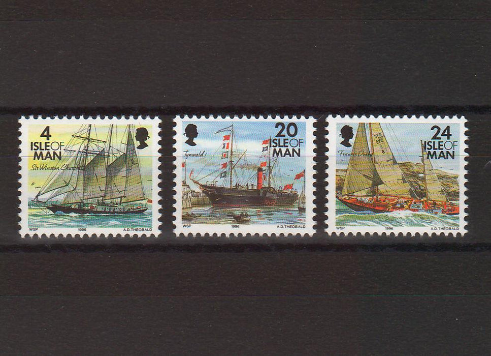 Isle of Man 1996 Ships cv. 1.95$ (TIP A)