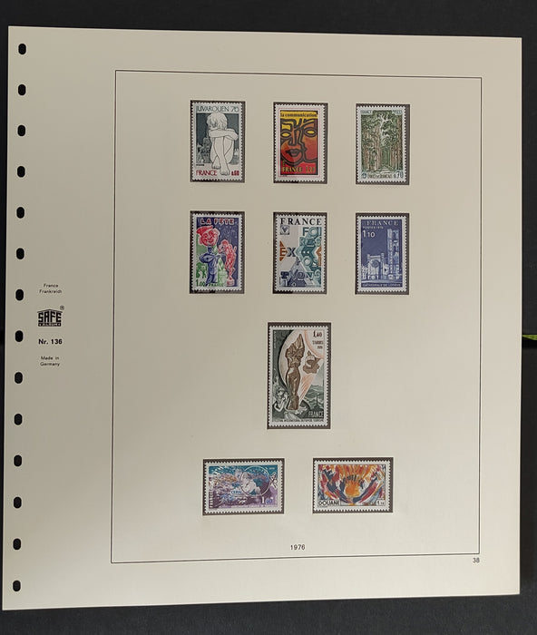France 1967-1981 Nice Collection of Stamps in SAFE Album (TIP G)