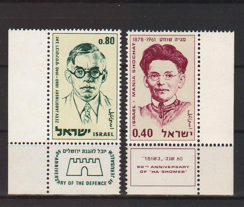 Israel 1970 Ha-Shomer with Tab 1.10$ (TIP A)