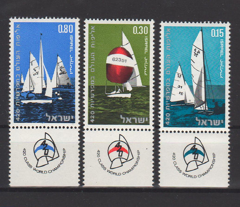 Israel 1970 World 420 Class Sailing Championships with Tab 1.10$ (TIP A)
