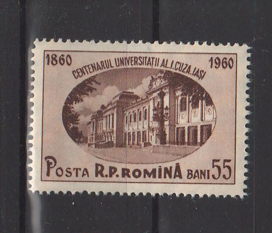 Romania 1959 Centenarul Universitati A. I. Cuza Iasi (TIP A)