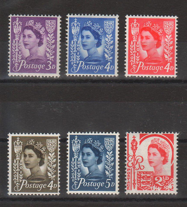 Jersey 1958-1969 British Regional Issue  cv. 1.80$ (TIP A)