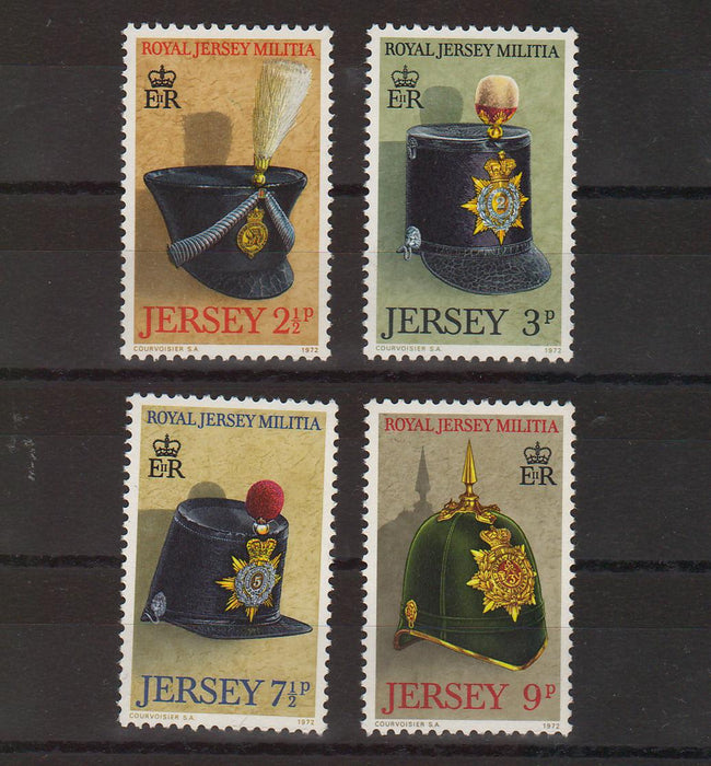 Jersey 1972 Royal Jersey Militia Shokes of 19th century  cv. 1.95$ (TIP A)