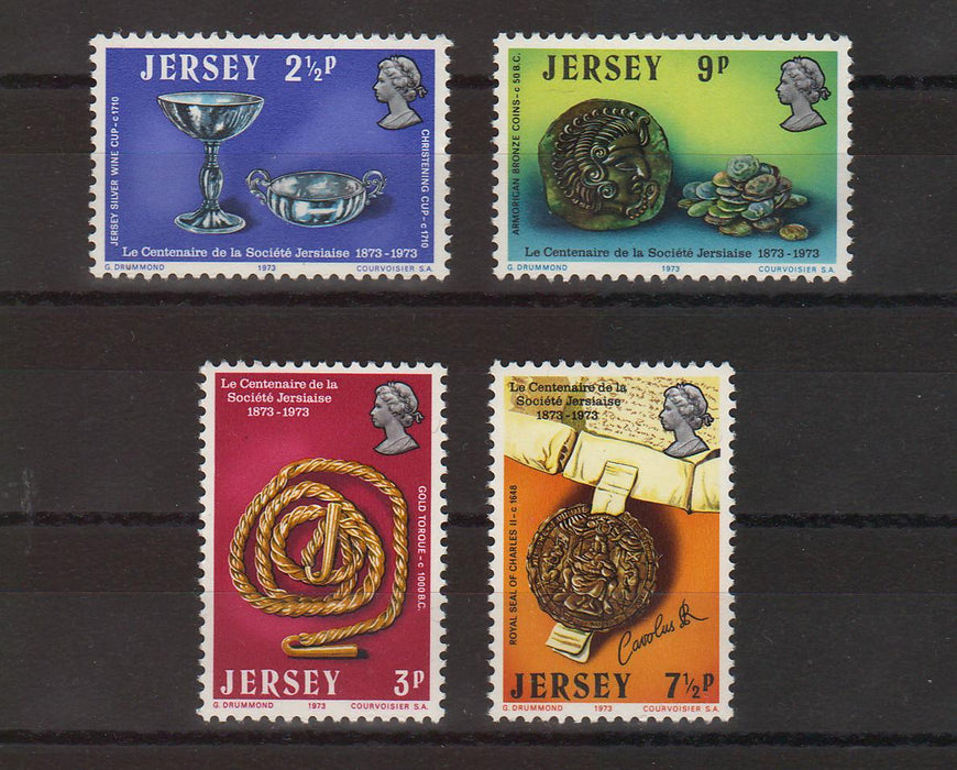 Jersey  1973 Cent of Jersey Soc. Designs cv. 1.10$ (TIP A)