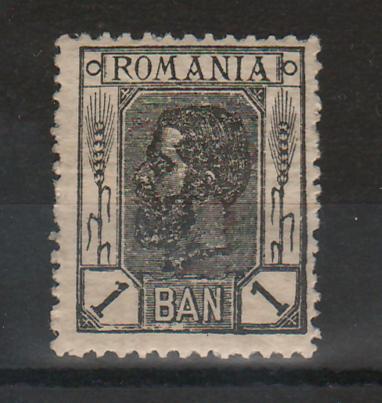 Romania 1893-1908 Carol I - Spic de grau, filigran Stema mare, PR, fara filigran, culori schimbate (TIP B)
