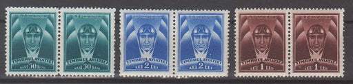 Romania 1932 Fondul aviatiei perechi (TIP B)-Stamps Mall