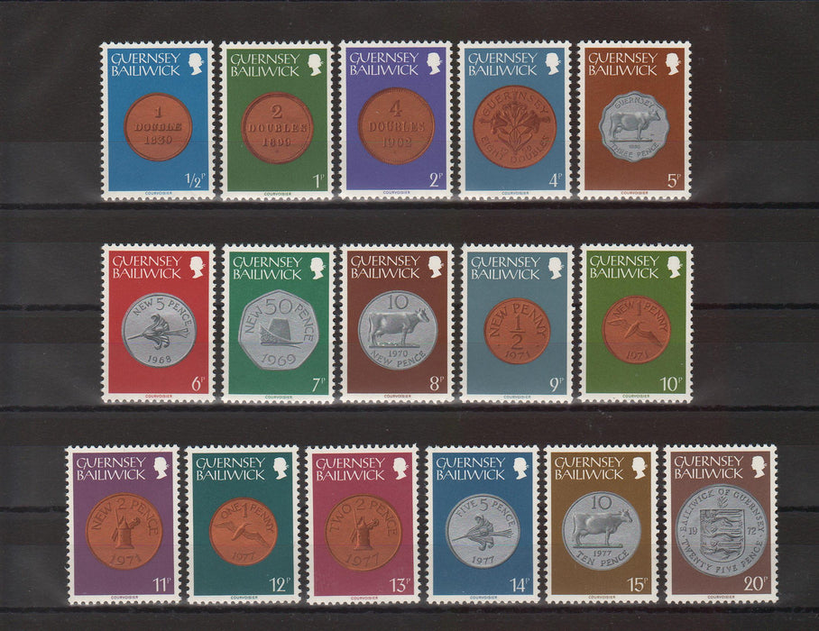 Guernsey 1979 Coins cv. 4.60$ (TIP A)