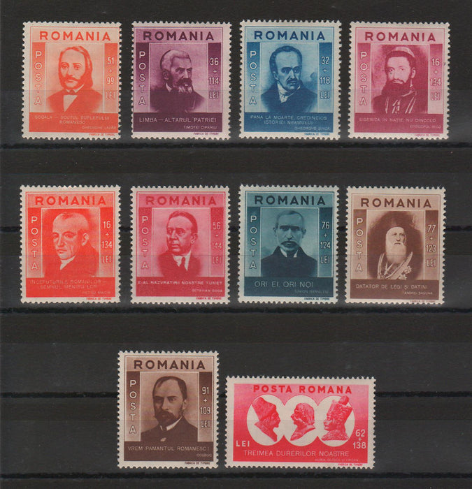 Romania 1943 Figuri ardelene (TIP C)