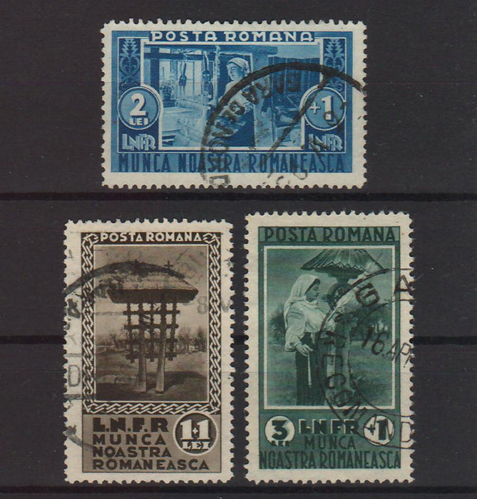 Romania 1934 Munca noastra romaneasca (TIP A)-Stamps Mall