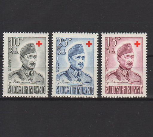 Finland 1952 Field Marshal Mannerheim Red Cross (TIP A) in Stamps Mall