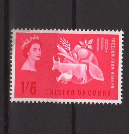 Tristan da Cunha 1963 Freedom from Hunger Campaign Issue - (TIP A)-Stamps Mall