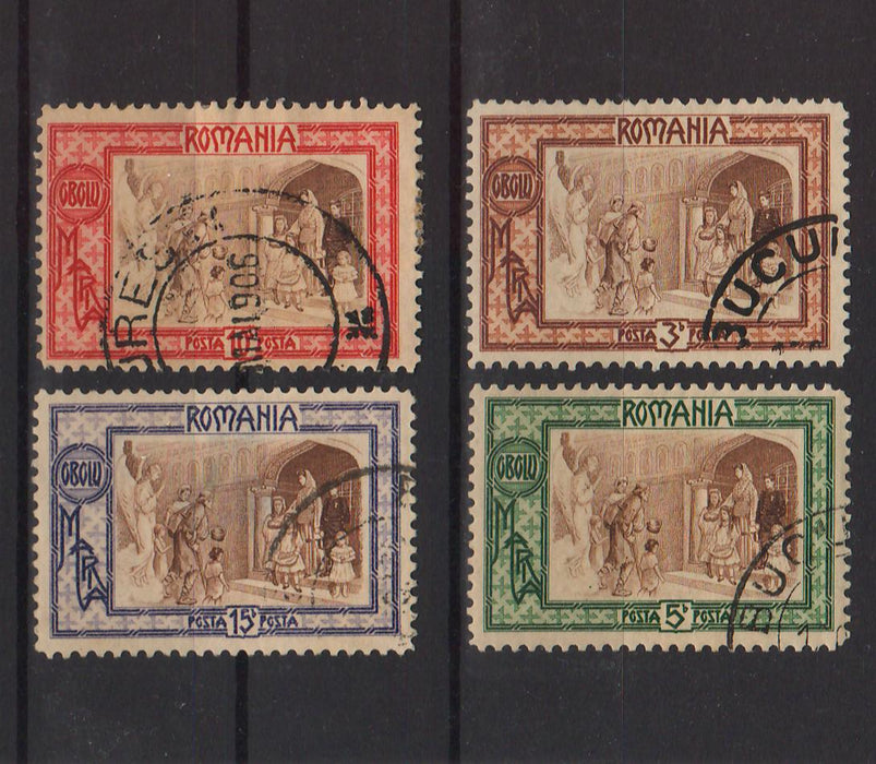 Romania 1907 Obolul - Emisiune de binefacere (TIP A)-Stamps Mall