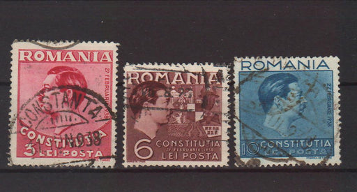 Romania 1938 Constitutia (TIP A)-Stamps Mall