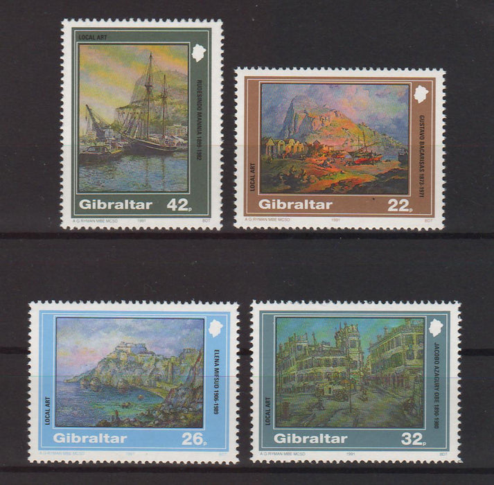 Gibraltar 1991 Views of Gibraltar c.v. 7.75$ - (TIP A) in Stamps Mall