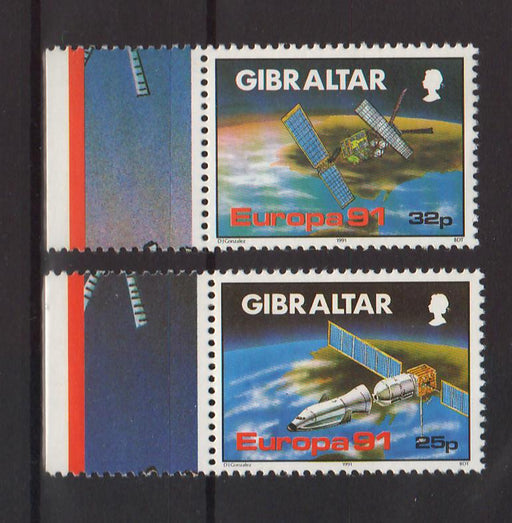 Gibraltar 1991 EUROPA c.v. 2.15$ - (TIP A) in Stamps Mall